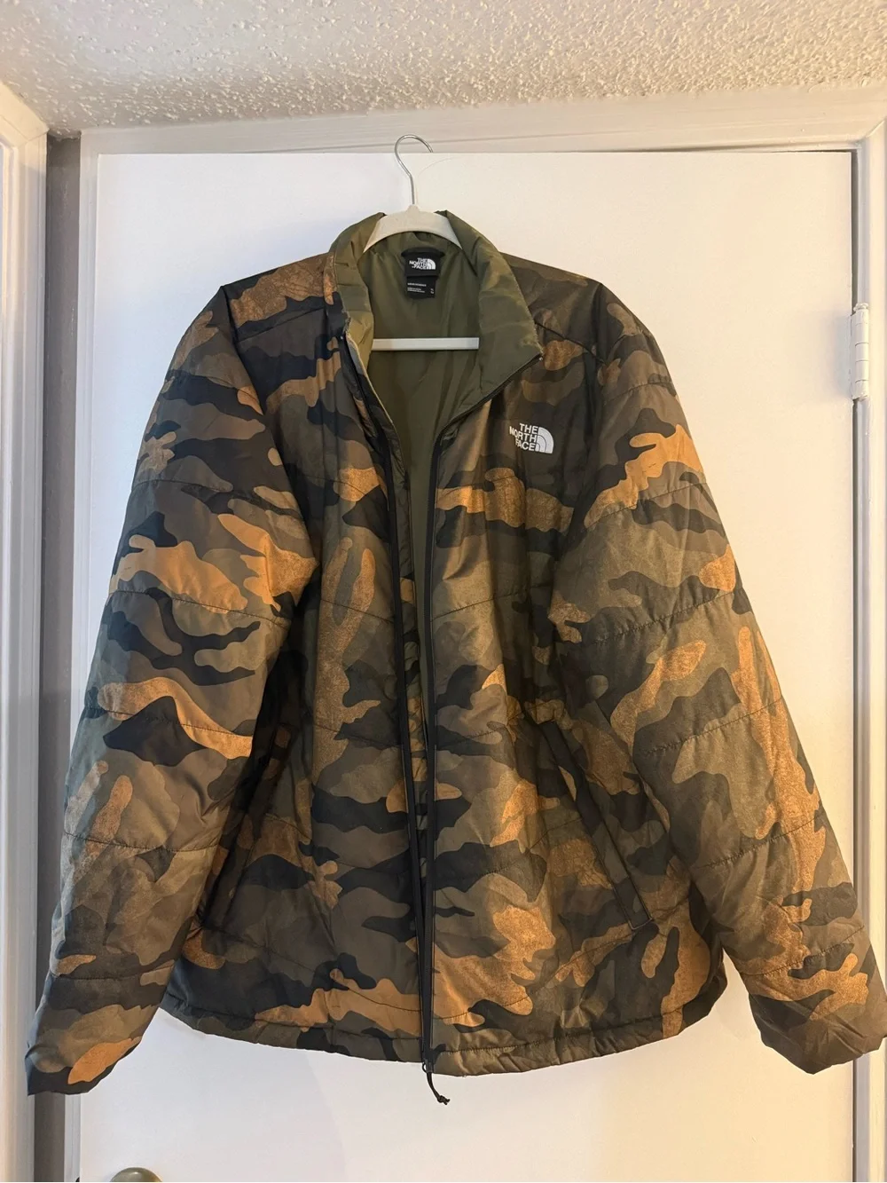 The North Face classic camo